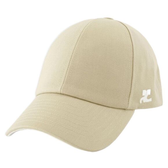 Signature Cap - Courreges - Cotton - Beige